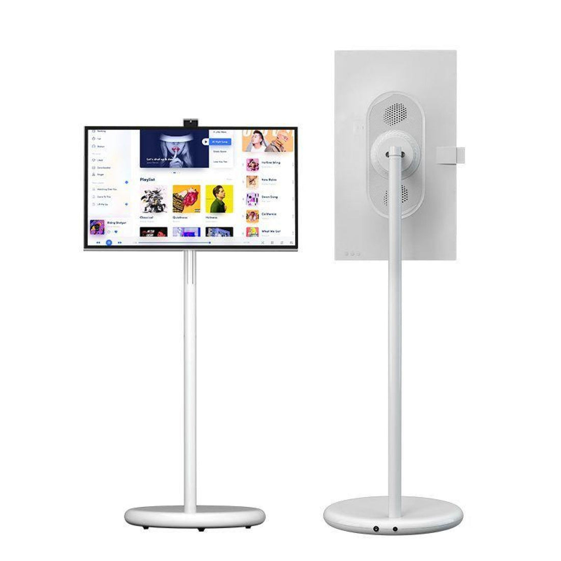 شاشة متنقلة اندرويد لمس ذكية تكتك مع ستاند كاميرا 32 بوصة Taktik Portable Smart Screen 1080p Rotatable Touch Screen